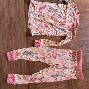 Little Sleepies Pink Cowgirl Pajama Set